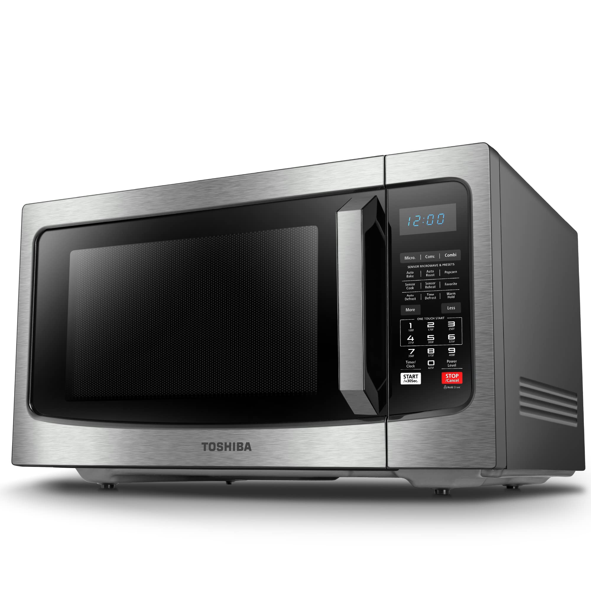 TOSHIBA , 2500 Watts, Convection Microwave Oven, 10 Auto Cook Menu, 11 Power Level, Membrane Control,Black, 42 Liters (without cartoon) توشيبا فرن ميكروويف حراري بسعة 42 لتر، 2500 واط، 10 قائمة طهي تلقائية، 11 مستوى طاقة، تحكم في الغشاء TOSHIBA , 2500 Watts, Convection Microwave Oven, 10 Auto Cook Menu, 11 Power Level, Membrane Control,Black, 42 Liters (without cartoon) توشيبا فرن ميكروويف حراري بسعة 42 لتر، 2500 واط، 10 قائمة طهي تلقائية، 11 مستوى طاقة، تحكم في الغشاء